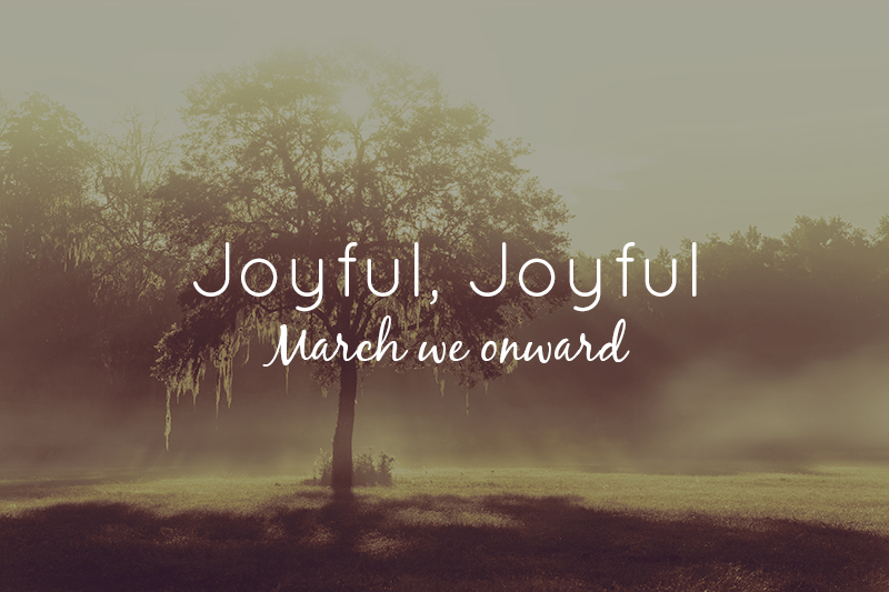 Our Daily Blessing: With Christ on board, look forward and march&nbsp;onward!